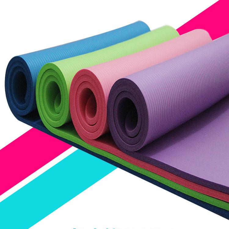 Premium 10mm Thick Yoga Mat fitness & Sports