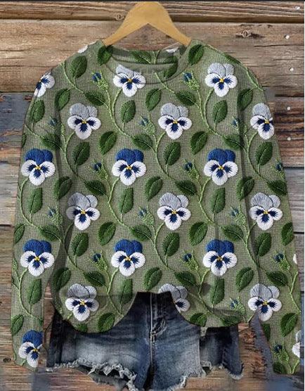 Printed American Style Plus Size Sweater Winter clothes for men