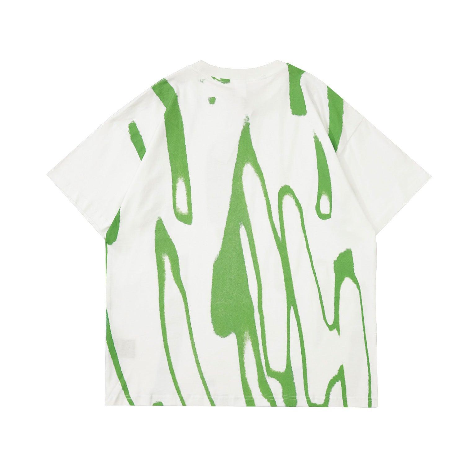 Printed Cotton T-shirt Men's Summer T-Shirts & hoodies