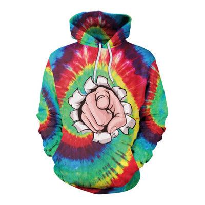 Printed Hooded Sweater Pullover Plus Size T-Shirts & hoodies