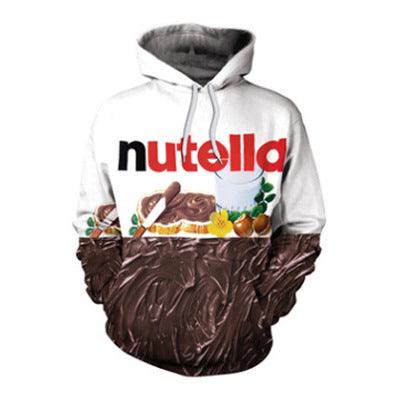 Printed Hooded Sweater Pullover Plus Size T-Shirts & hoodies