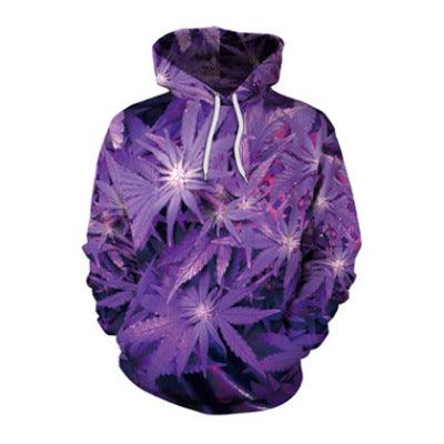 Printed Hooded Sweater Pullover Plus Size T-Shirts & hoodies