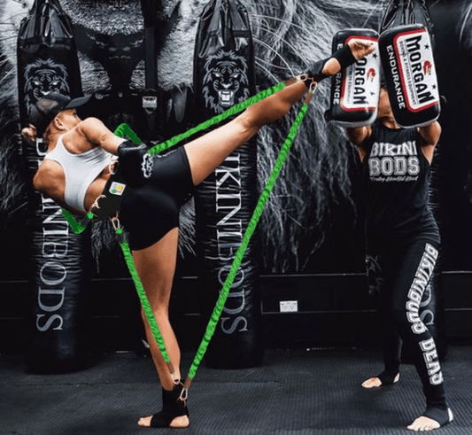 Resistance Elastic Boxing Crossfit Training Belt fitness & Sports