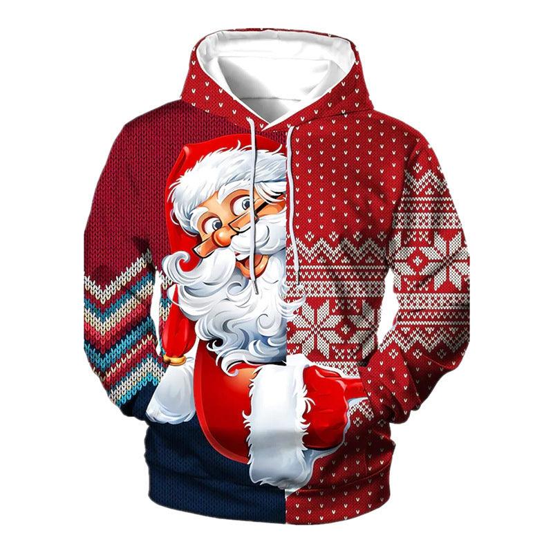 Santa Claus 3d Printed Hoodie T-Shirts & hoodies