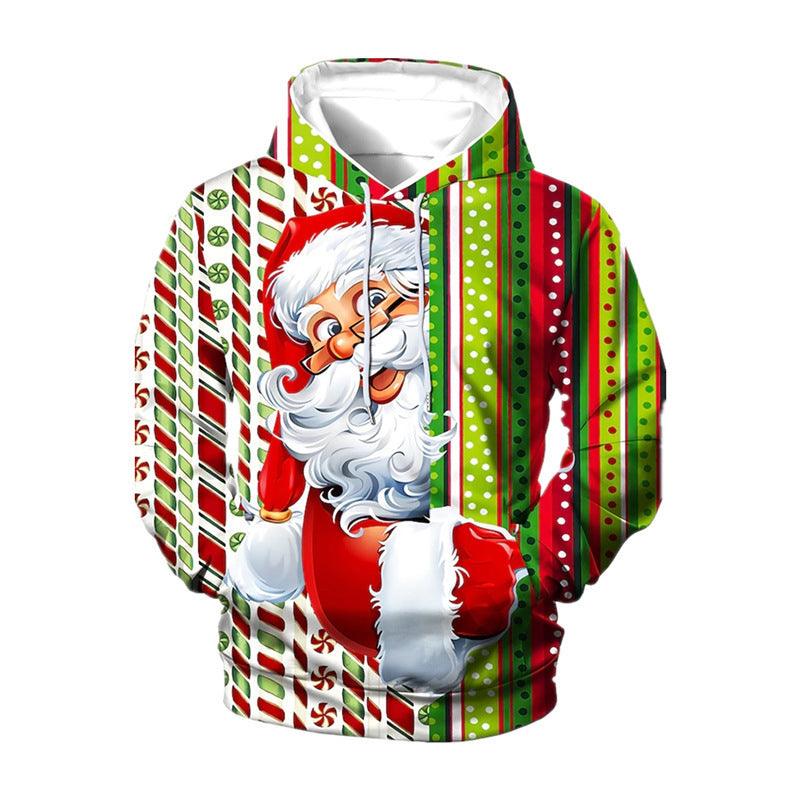 Santa Claus 3d Printed Hoodie T-Shirts & hoodies