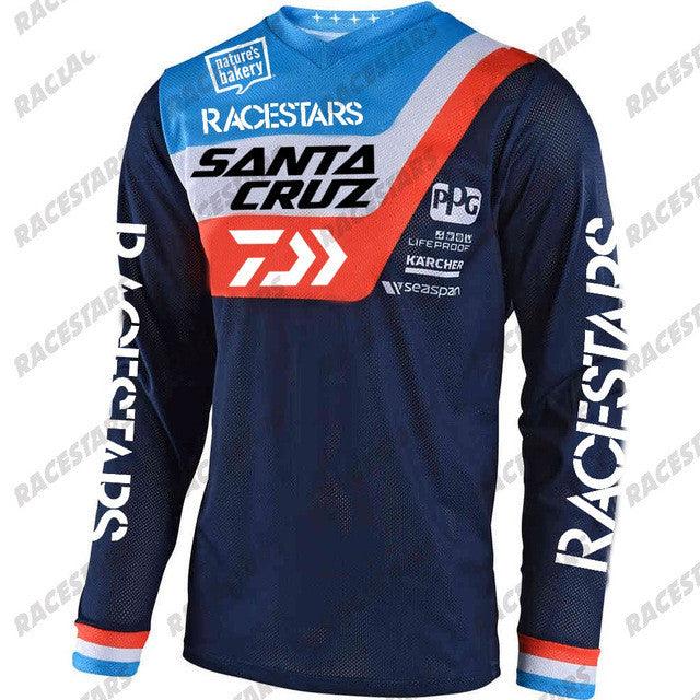 Santa Cruz Downhill Mountain Jersey men's clothing