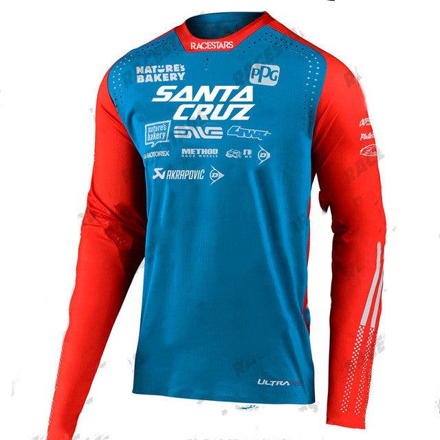 Santa Cruz Downhill Mountain Jersey men's clothing