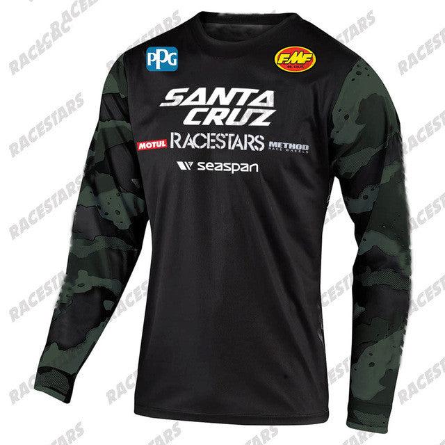 Santa Cruz Downhill Mountain Jersey men's clothing