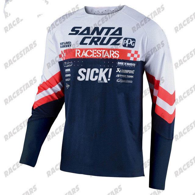 Santa Cruz Downhill Mountain Jersey men's clothing