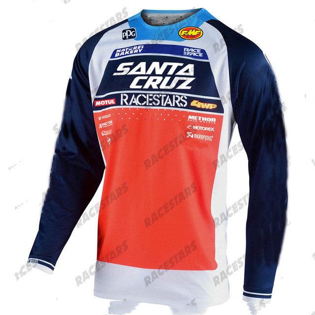 Santa Cruz Downhill Mountain Jersey men's clothing