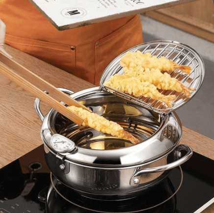 Stainless Steel Telescopic Folding Frying Basket Home product