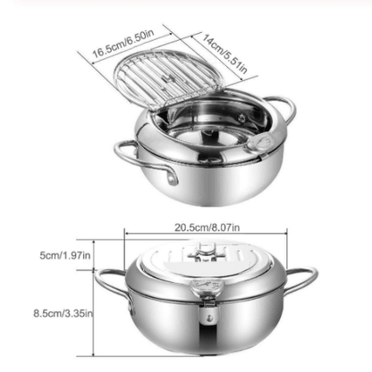 Stainless Steel Telescopic Folding Frying Basket Home product