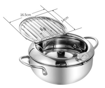 Stainless Steel Telescopic Folding Frying Basket Home product