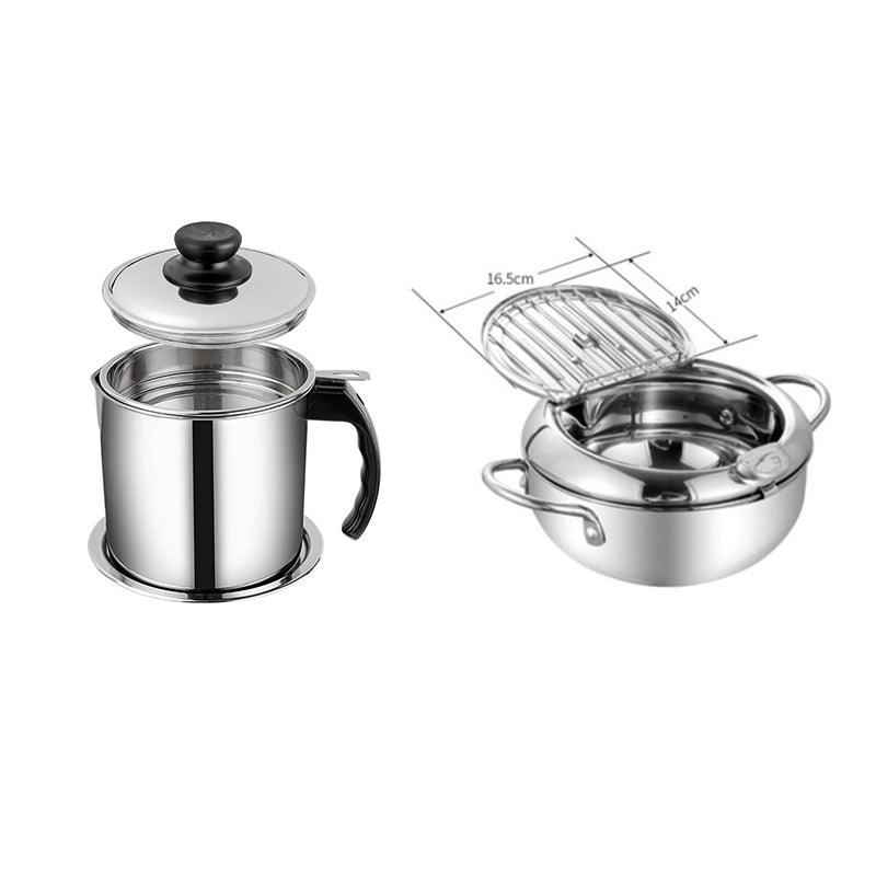 Stainless Steel Telescopic Folding Frying Basket Home product