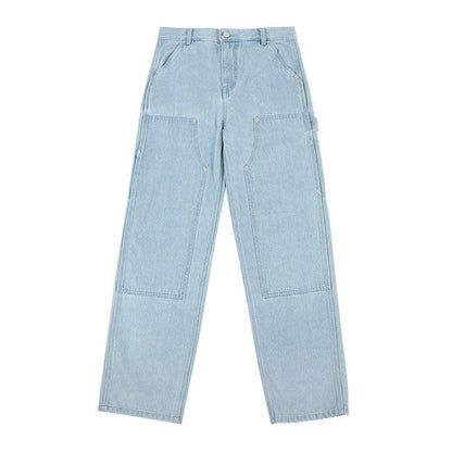 Summer Casual Versatile Straight Men's Jeans Pants & Jeans