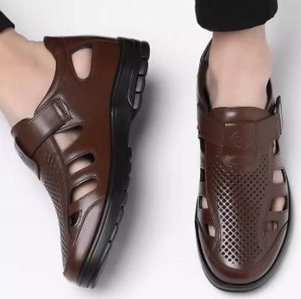 Summer Hollow Sandals Leather Shoes shoes, Bags & accessories