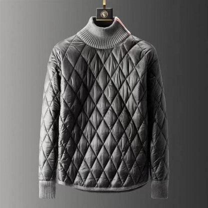 Turtleneck Pullover Cotton-padded winter clothes for women