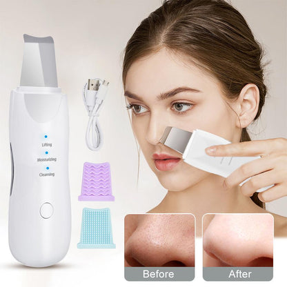 Ultrasonic Skin Scrubber Deep Face Cleaning Machine Home product