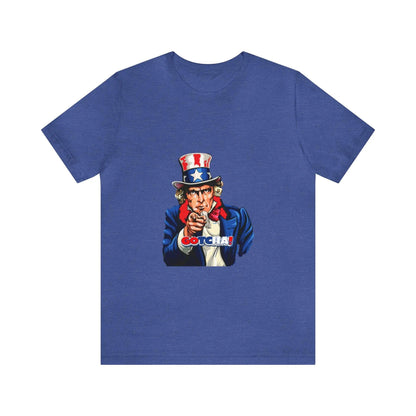 Uncle Sam Gotcha-Unisex Short Sleeve T-shirt T-Shirt