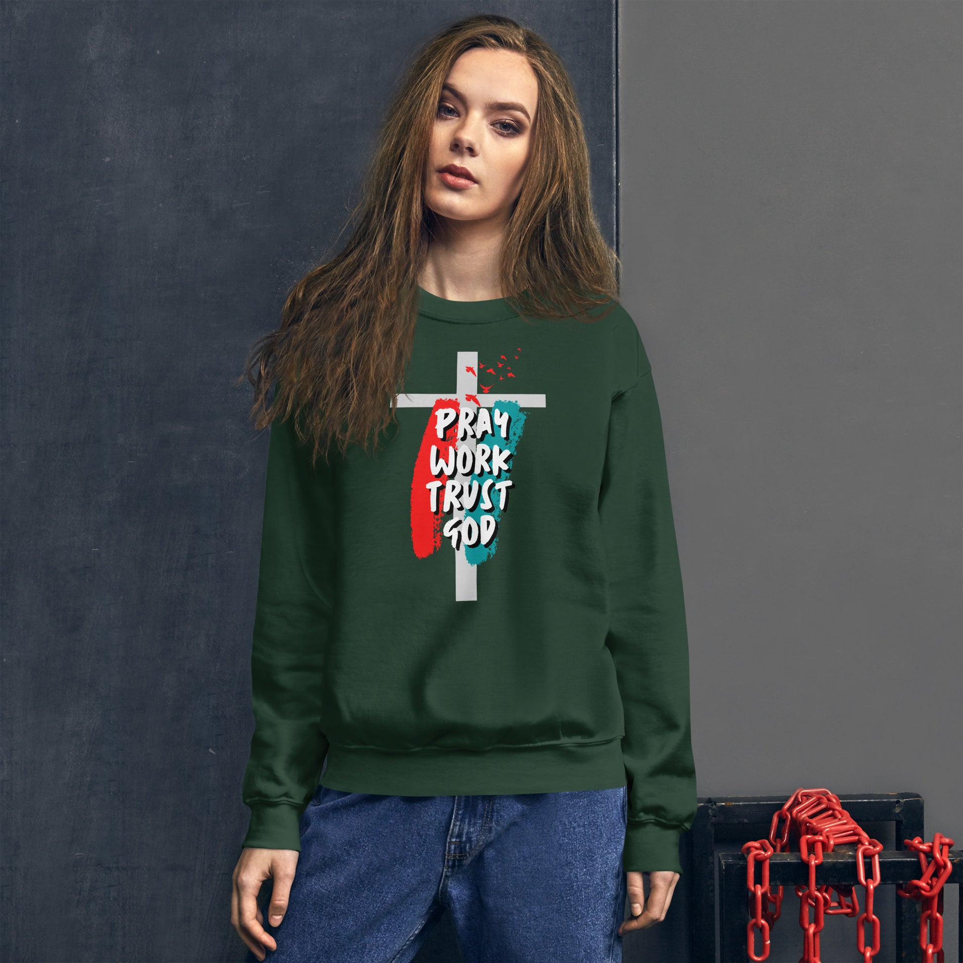 Unisex Sweatshirt custom printed 