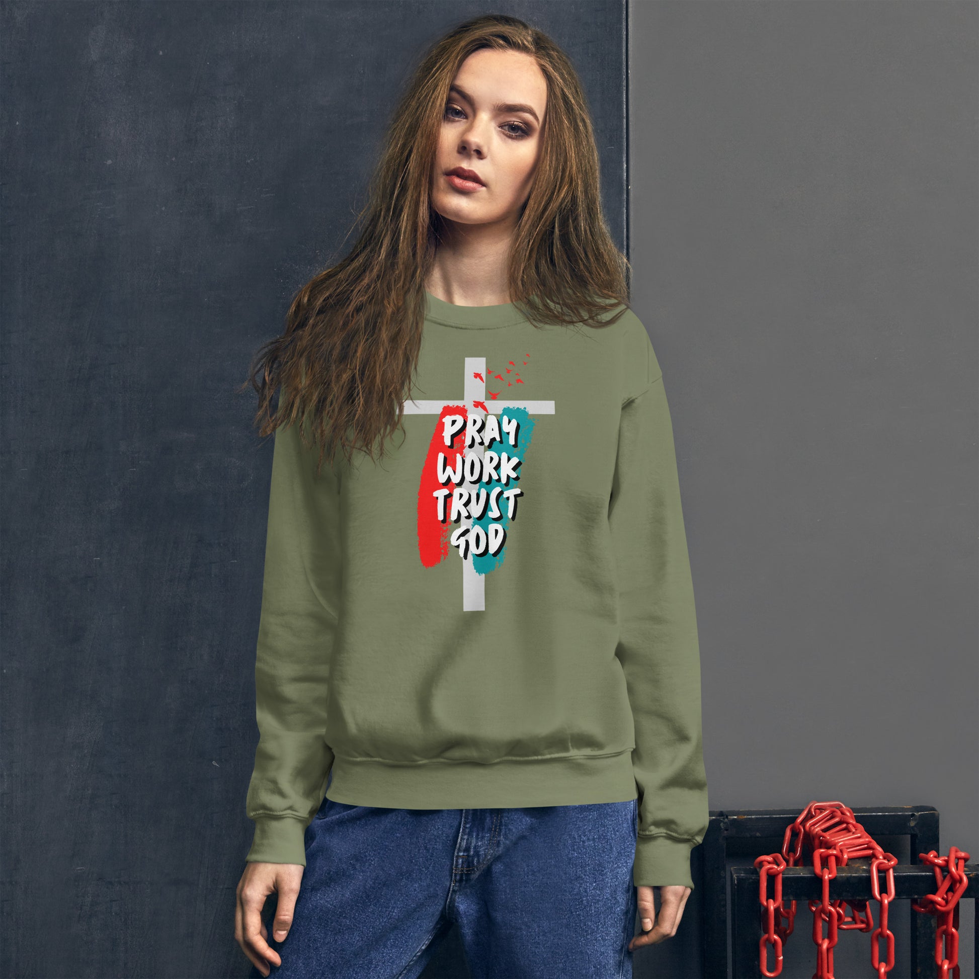 Unisex Sweatshirt custom printed 