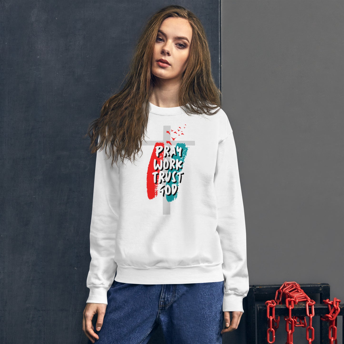 Unisex Sweatshirt custom printed 