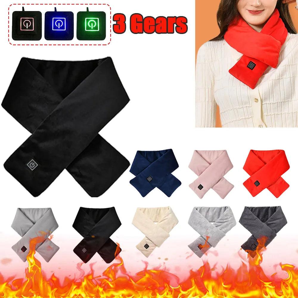 USB Women Men Heating Scarf scarves, Shawls & Hats