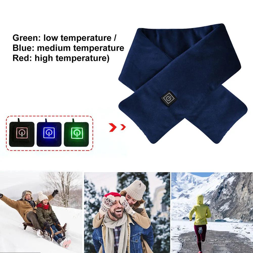 USB Women Men Heating Scarf scarves, Shawls & Hats