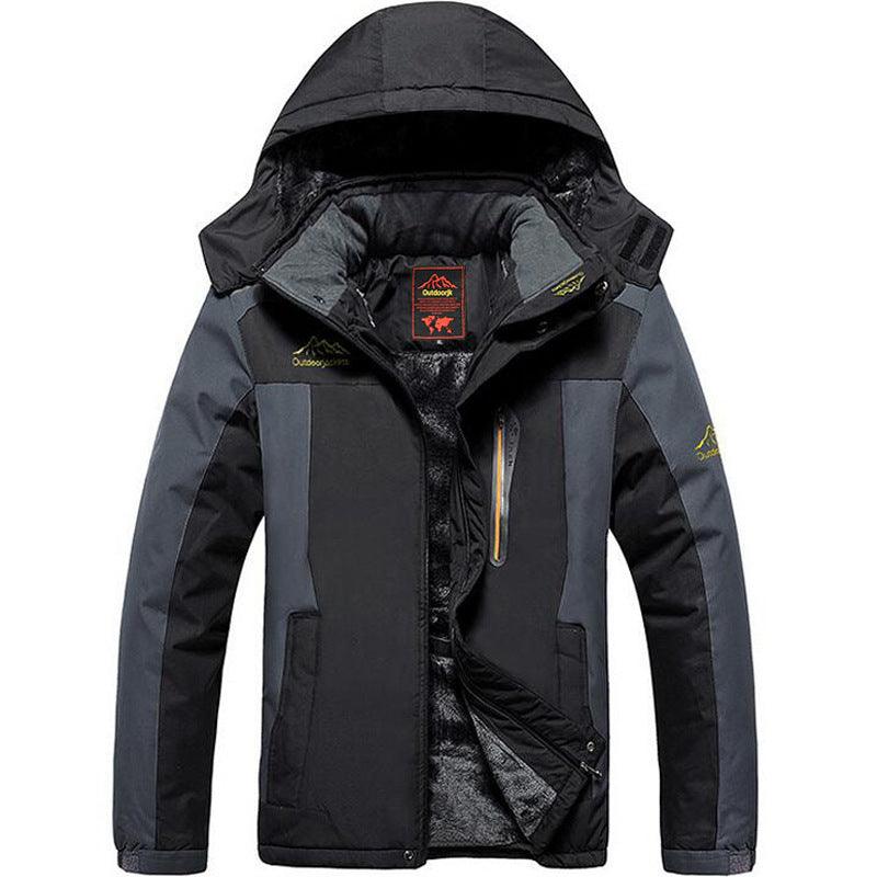 Winter Cold-resistant Fleece-lined Mountaineering Jacket winter clothes for women
