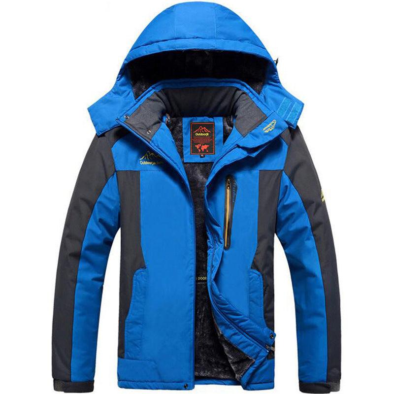 Winter Cold-resistant Fleece-lined Mountaineering Jacket winter clothes for women