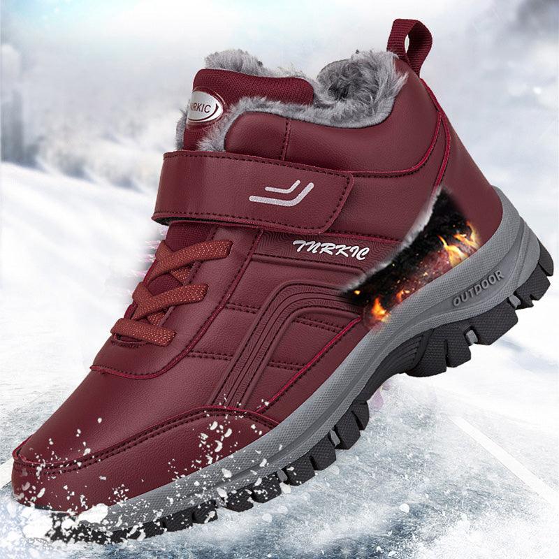 Winter Women Men Warm Snow Climbing Hiking  Boots Shoes & Bags