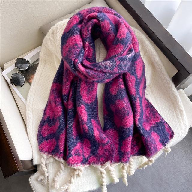 Women Cashmere Warm Pashmina Solid Scarf scarves, Shawls & Hats