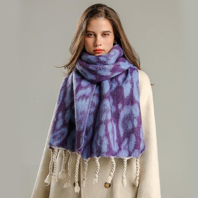 Women Cashmere Warm Pashmina Solid Scarf scarves, Shawls & Hats