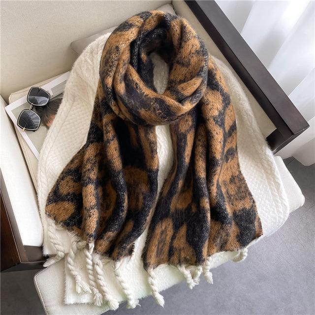 Women Cashmere Warm Pashmina Solid Scarf scarves, Shawls & Hats