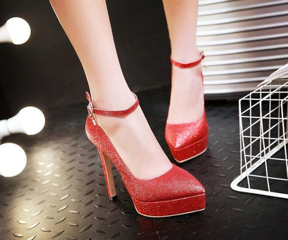 Women's Classy Stilettos Waterproof Platform Shoes Shoes & Bags