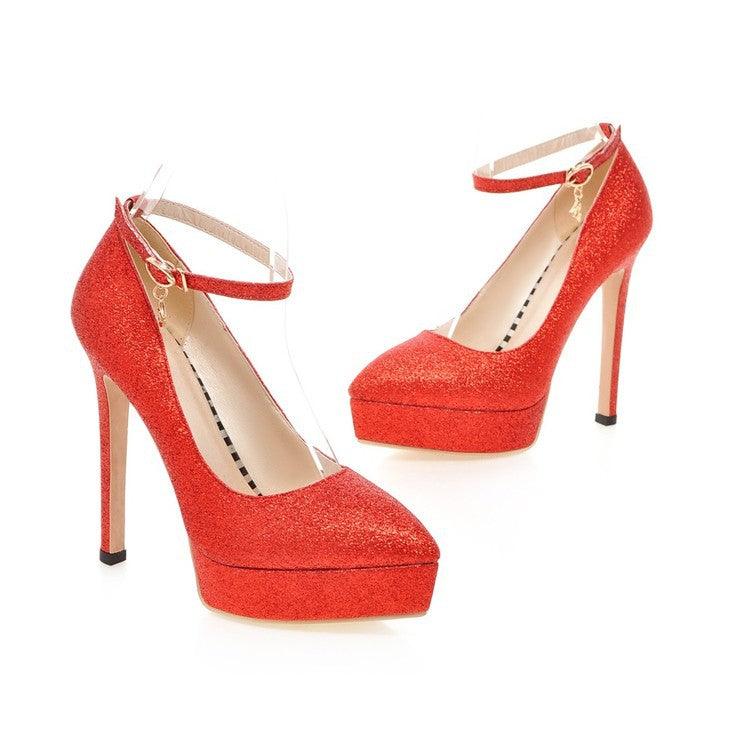 Women's Classy Stilettos Waterproof Platform Shoes Shoes & Bags