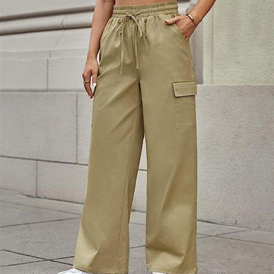 Women's Cotton Smocking Workwear Pants Bottom wear