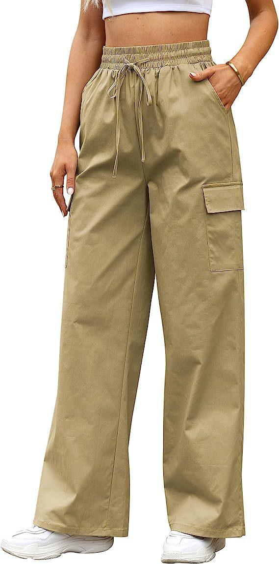 Women's Cotton Smocking Workwear Pants Bottom wear