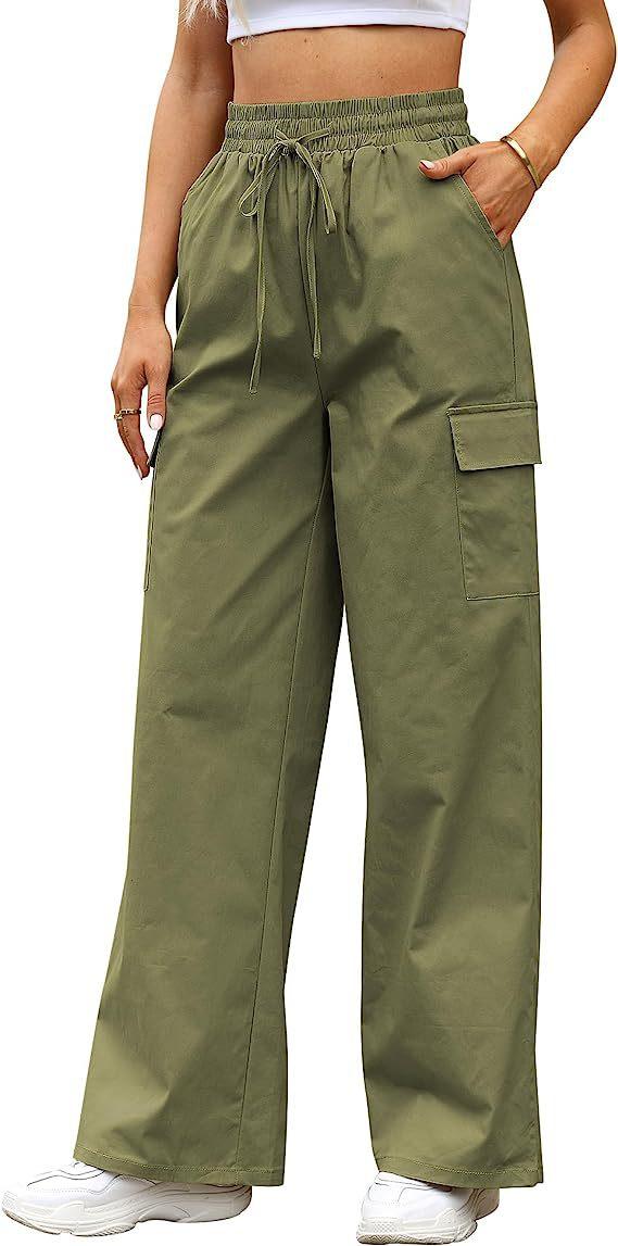 Women's Cotton Smocking Workwear Pants Bottom wear