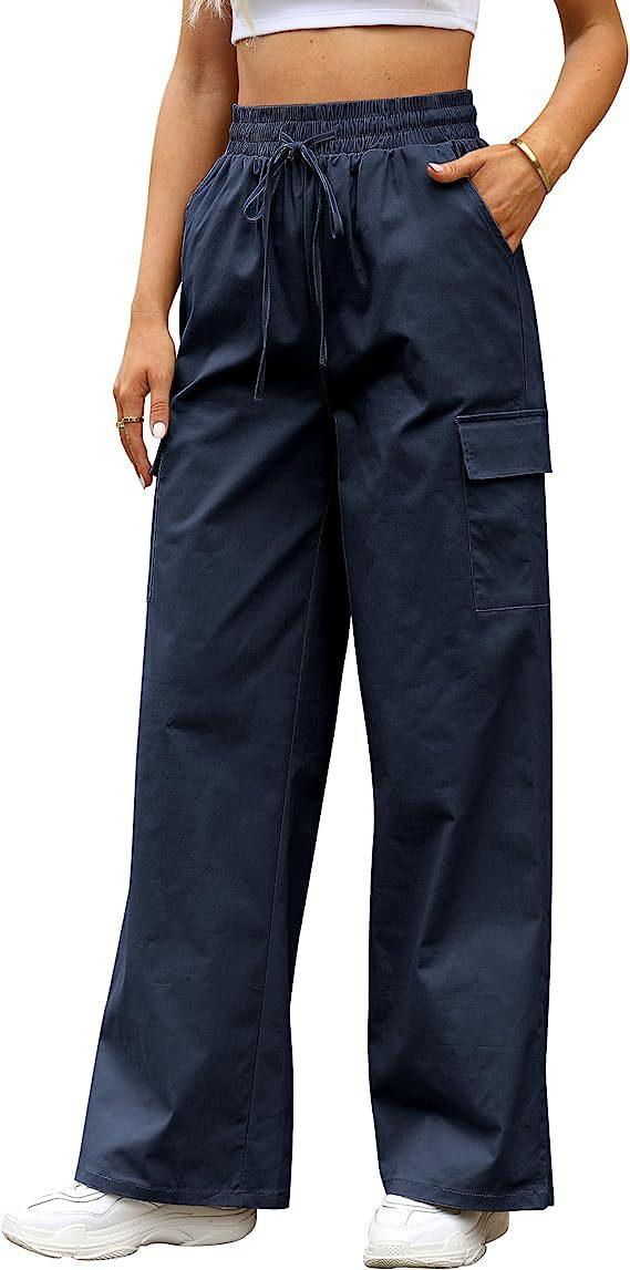 Women's Cotton Smocking Workwear Pants Bottom wear