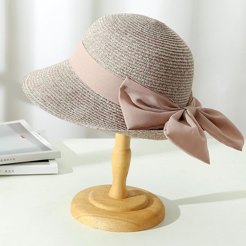 Women's Fashion Casual Breathable Bow Sun Hat scarves, Shawls & Hats