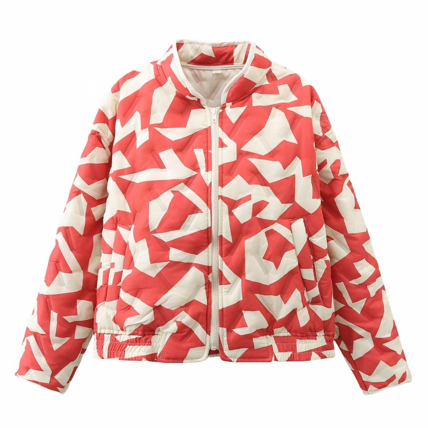 Women's Fashion Geometry Pattern Cotton Jacket Dresses & Tops