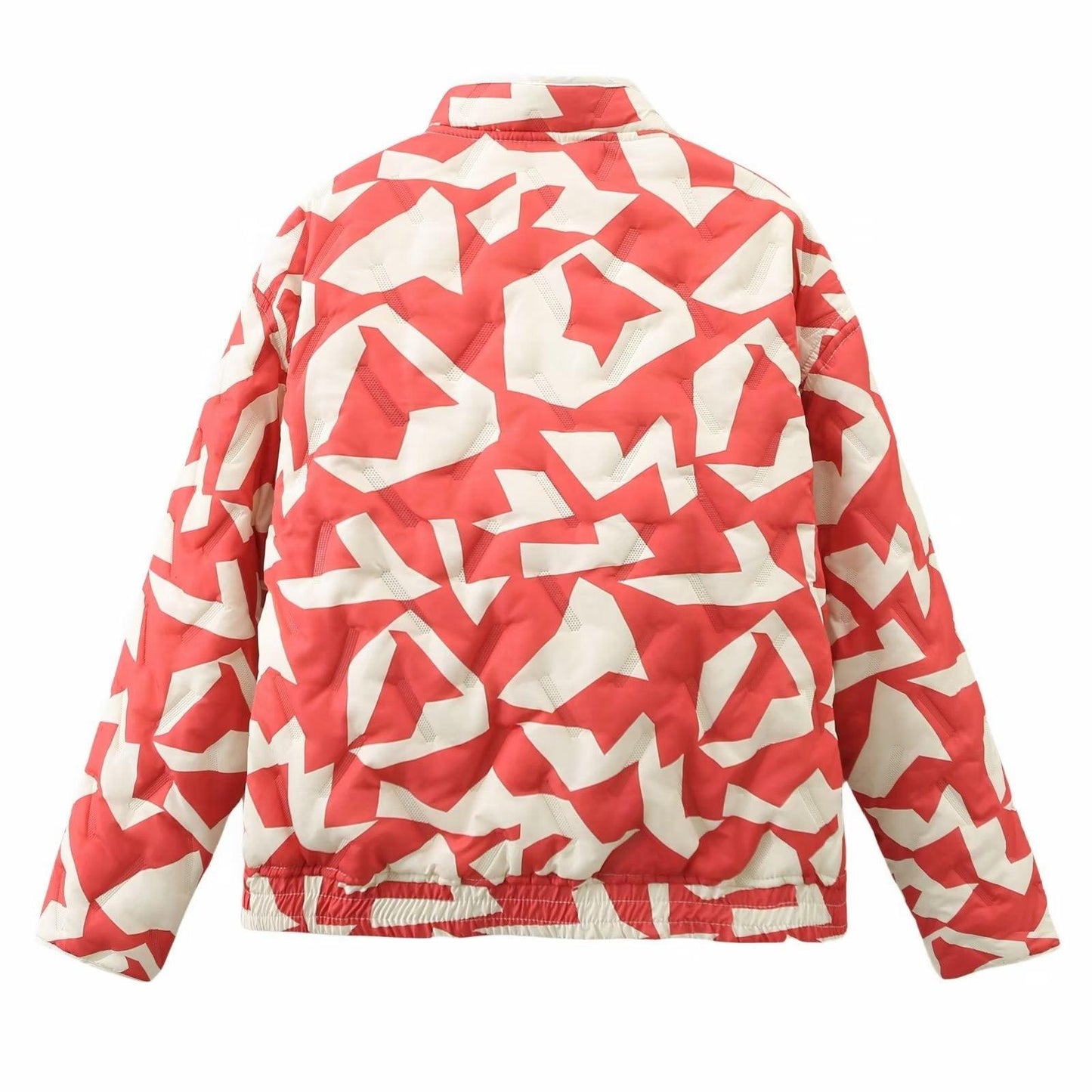 Women's Fashion Geometry Pattern Cotton Jacket Dresses & Tops