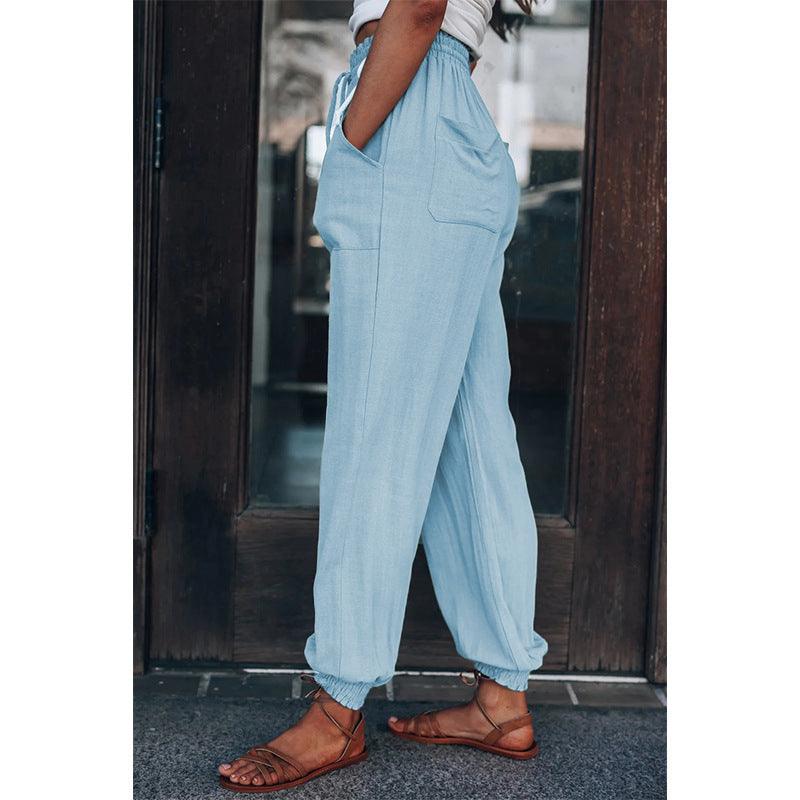 Women's Fashion High Waist Oversized Pants Bottom wear