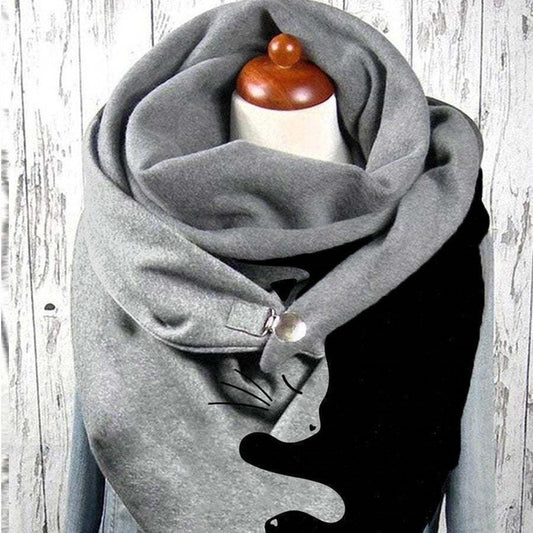 Women's Fashion Leisure Warm Clip Scarf scarves, Shawls & Hats