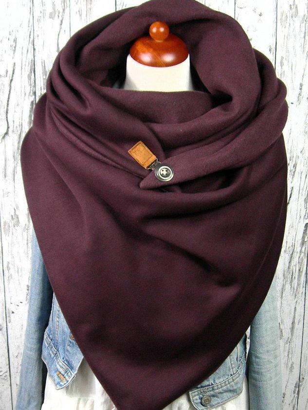 Women's Fashion Leisure Warm Clip Scarf scarves, Shawls & Hats