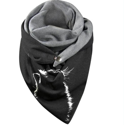 Women's Fashion Leisure Warm Clip Scarf scarves, Shawls & Hats