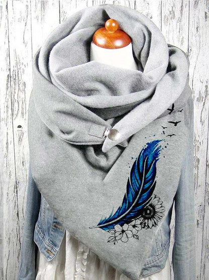 Women's Fashion Leisure Warm Clip Scarf scarves, Shawls & Hats