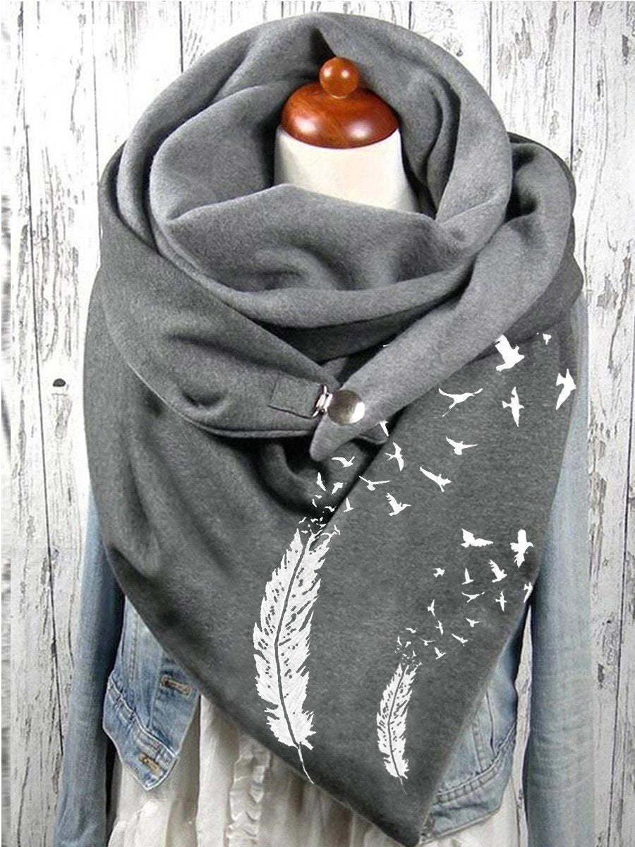 Women's Fashion Leisure Warm Clip Scarf scarves, Shawls & Hats