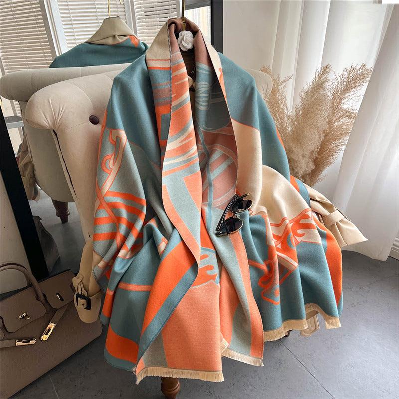 Women's Fashion Personality Carriage Shawl Scarf scarves, Shawls & Hats